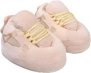 Sneaker Slippers, Trendy Plush Home Shoes Anti-Slip Soft Comfy Slides Warm Winter House Footwear One Size Fits Women Men