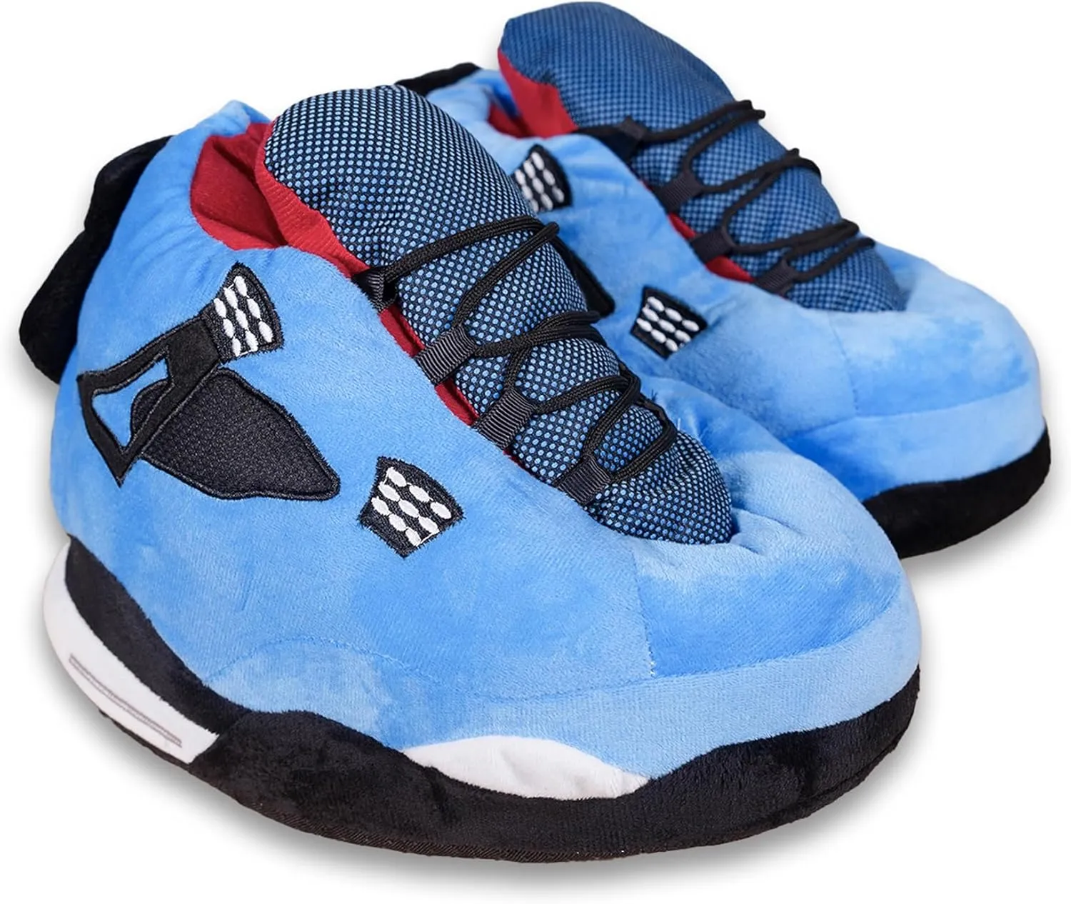 Sneaker Slippers, Trendy Plush Home Shoes Anti-Slip Soft Comfy Slides Warm Winter House Footwear One Size Fits Women Men