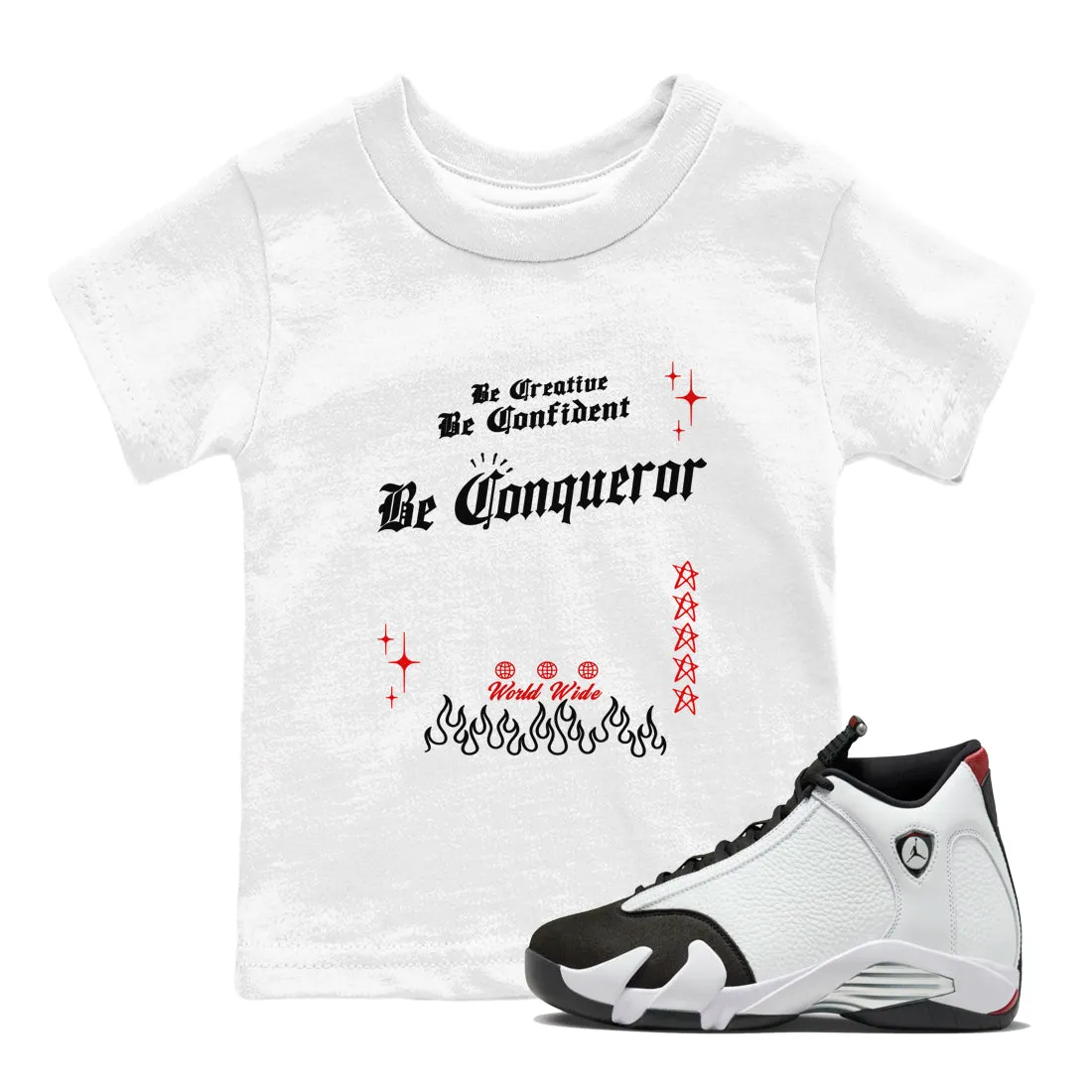 Sneaker Tees - SNRT Kids Toe Black Be Air Conqueror Quick turnaround Percentage-off Jordan 14