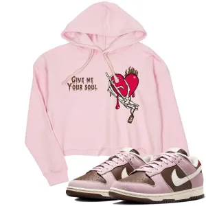 Sneaker Top Best-seller Stylish design Pink Cacao SNRT Foam Soul - Your And Me Dunk Give Women's Wow
