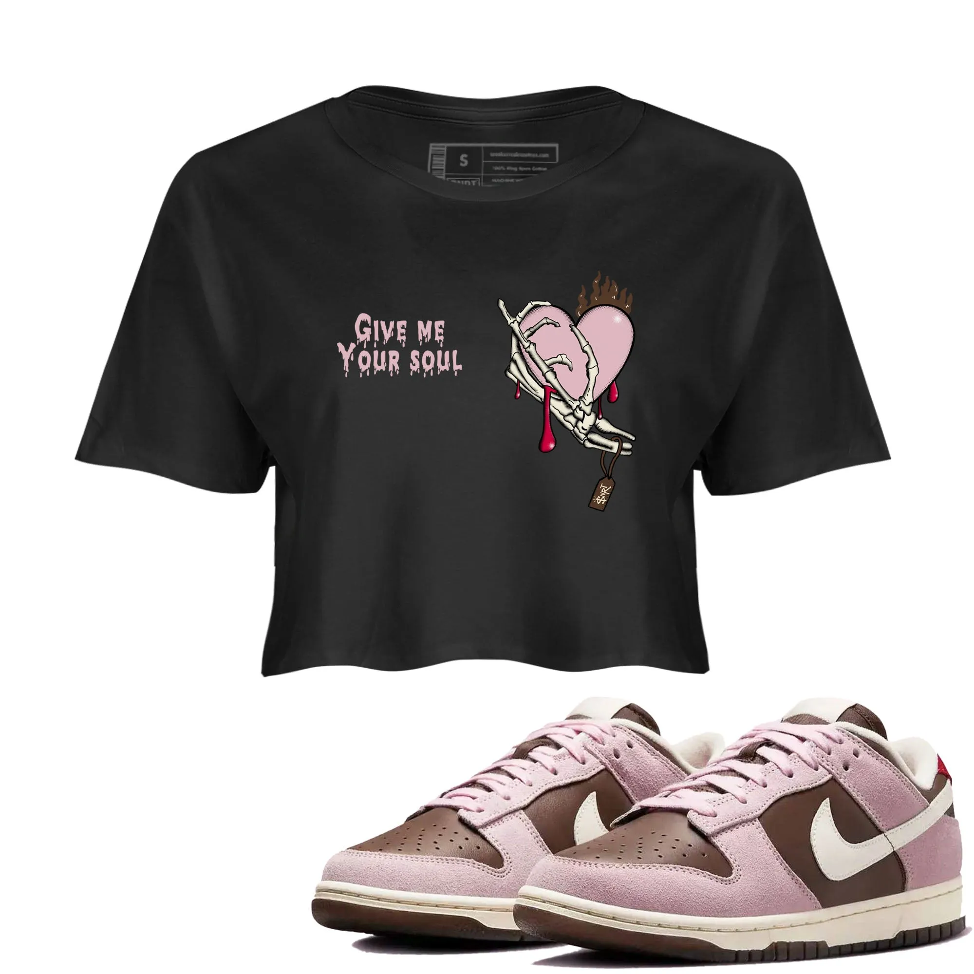 Sneaker Top Best-seller Stylish design Pink Cacao SNRT Foam Soul - Your And Me Dunk Give Women's Wow
