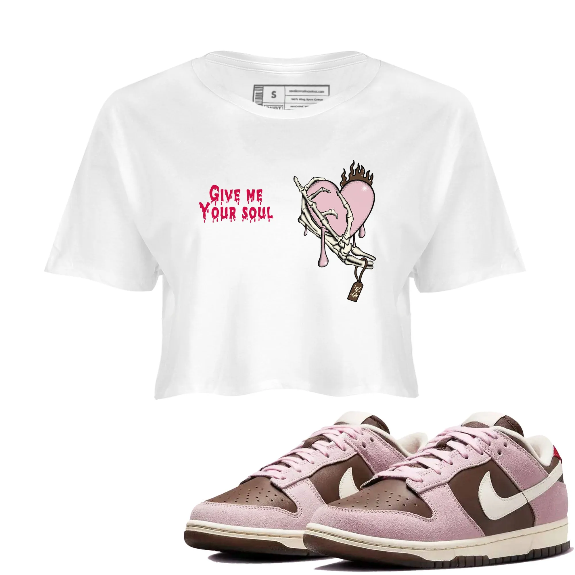 Sneaker Top Best-seller Stylish design Pink Cacao SNRT Foam Soul - Your And Me Dunk Give Women's Wow