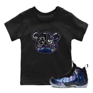 SNRT - Bear Kids Foamposite Galaxy Air Foamposite Customer-focused Tees Sneaker One Rave reviews
