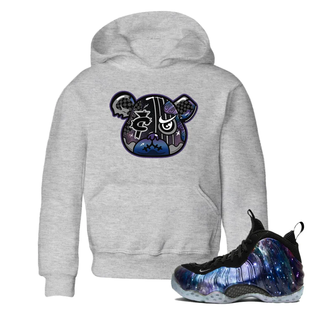 SNRT - Bear Kids Foamposite Galaxy Air Foamposite Customer-focused Tees Sneaker One Rave reviews