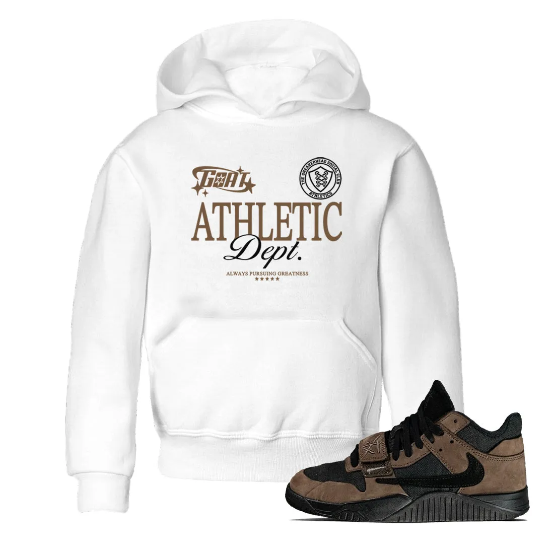 SNRT Jordan Athletic Goat Sneaker Dept - Scott Tees Dark Kids Jack Expansive catalogue Mocha Jumpman On-demand assistance Travis