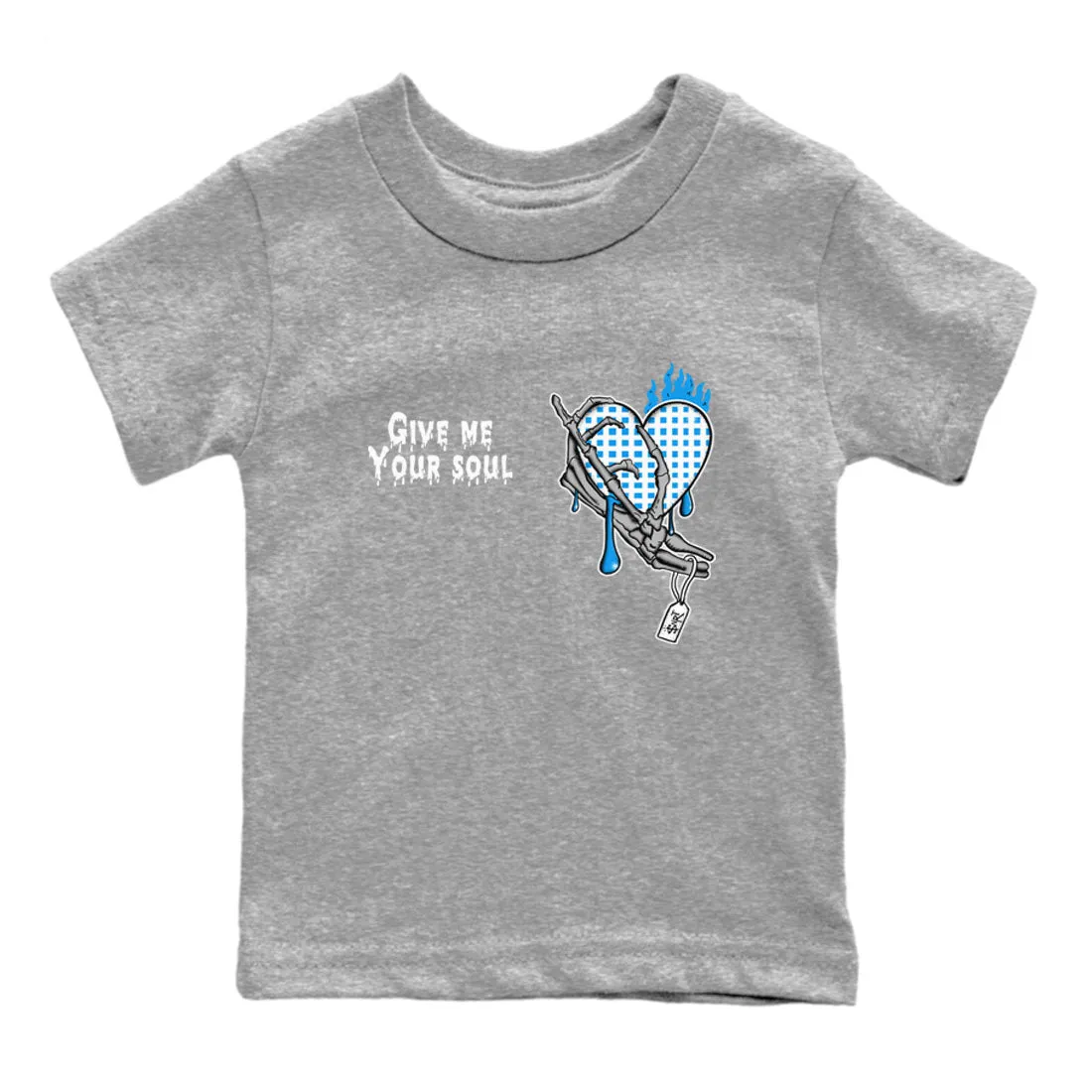SNRT Limited-stock deal Kids Jordan Air Military Soul - Give Proven Blue Your Me 4 Tees Sneaker