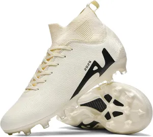 Soccer Cleats for Mens Womens Indoor Soccer Shoes Unisex Baseball Turf Shoes Youth Rugby Shoes Adult AG FG TF Football Boots Wide Training Sneaker