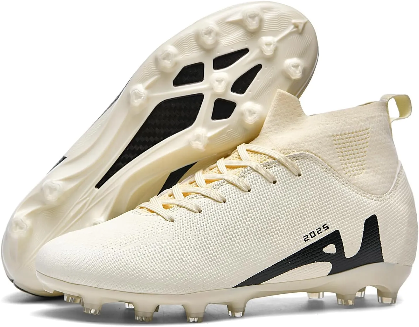 Soccer Cleats for Mens Womens Indoor Soccer Shoes Unisex Baseball Turf Shoes Youth Rugby Shoes Adult AG FG TF Football Boots Wide Training Sneaker