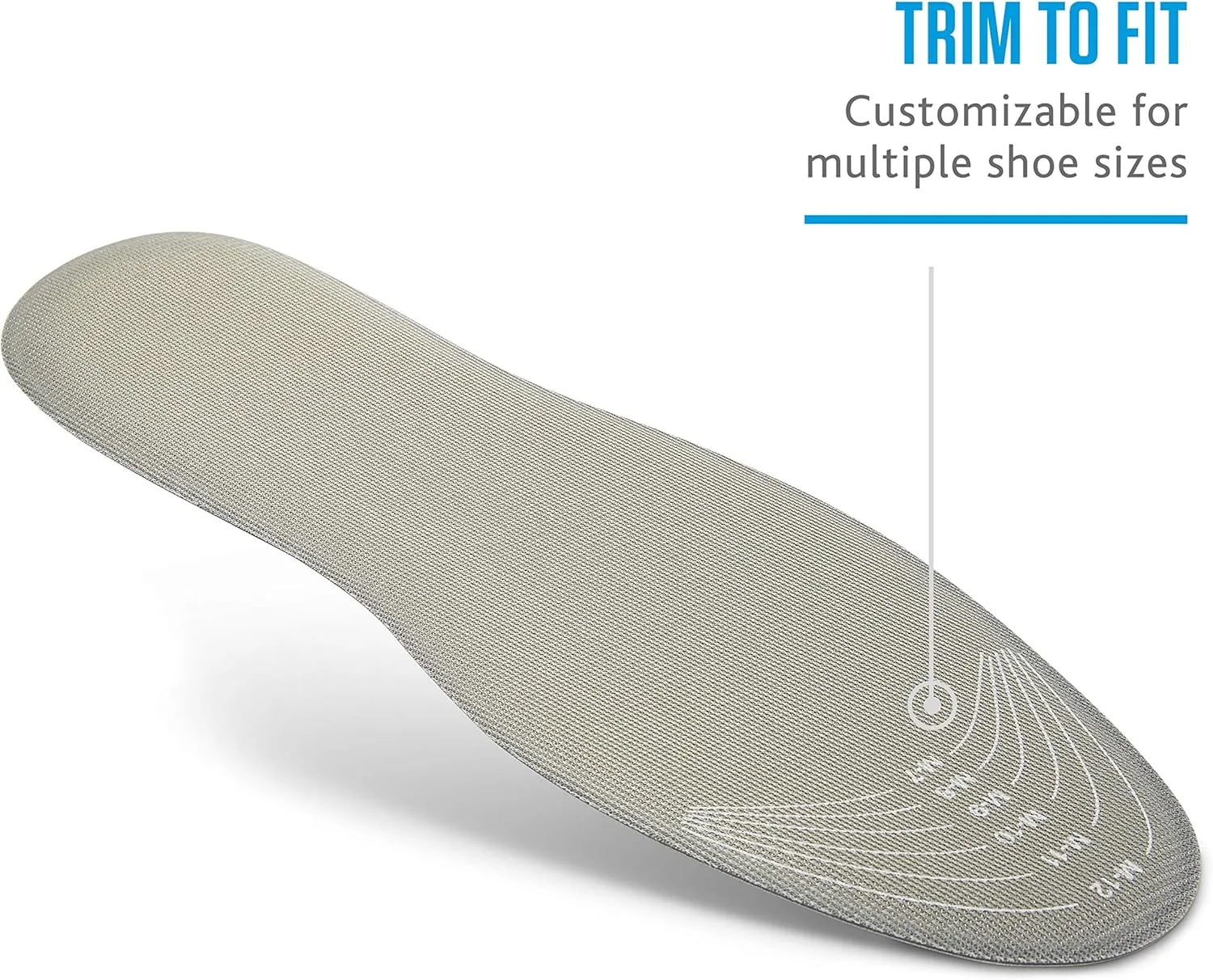 Sof Sole Men's Memory Plus Comfort Full-Length Insole