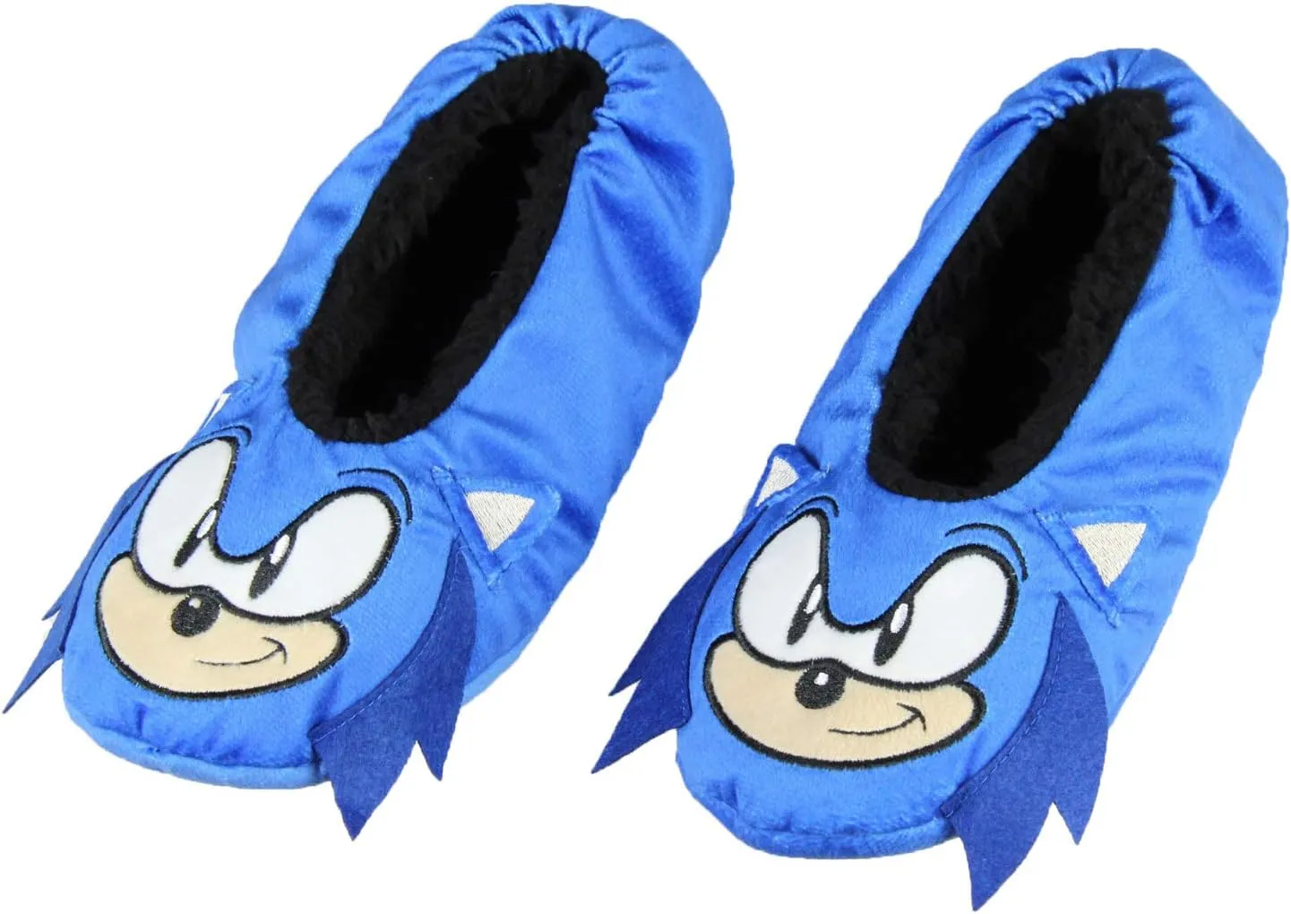 Sonic The Hedgehog Slippers 3D Character Slipper Socks with No-Slip Sole For Women Men