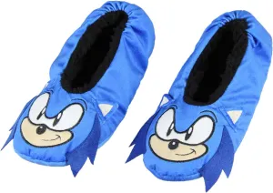 Sonic The Hedgehog Slippers 3D Character Slipper Socks with No-Slip Sole For Women Men