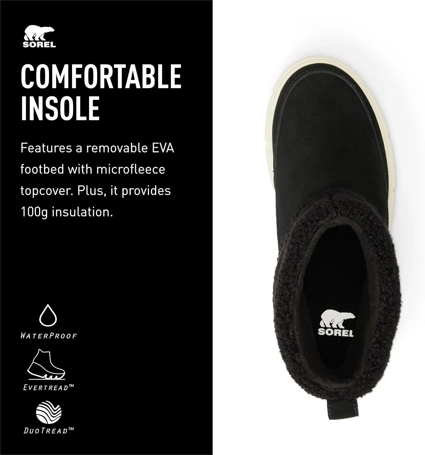SOREL EXPLORER III SLIP-ON COZY WP
