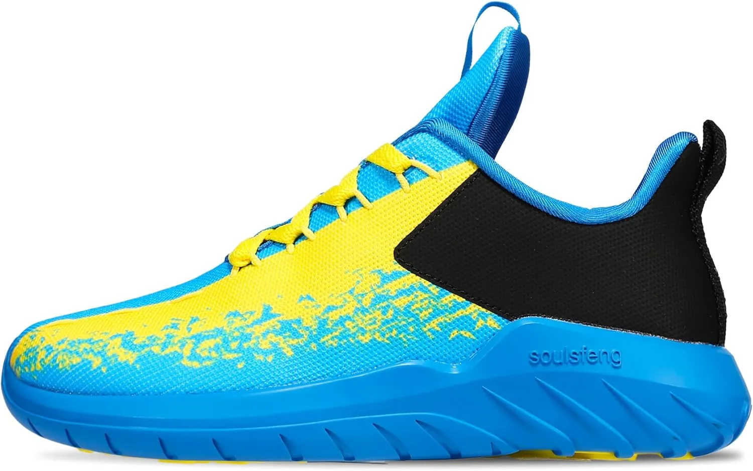 Soulsfeng Mens Running Shoes Lightweight Fashion Stylish Sports Workout Gym Tennis Walking Sneakers Size US 5.5-15