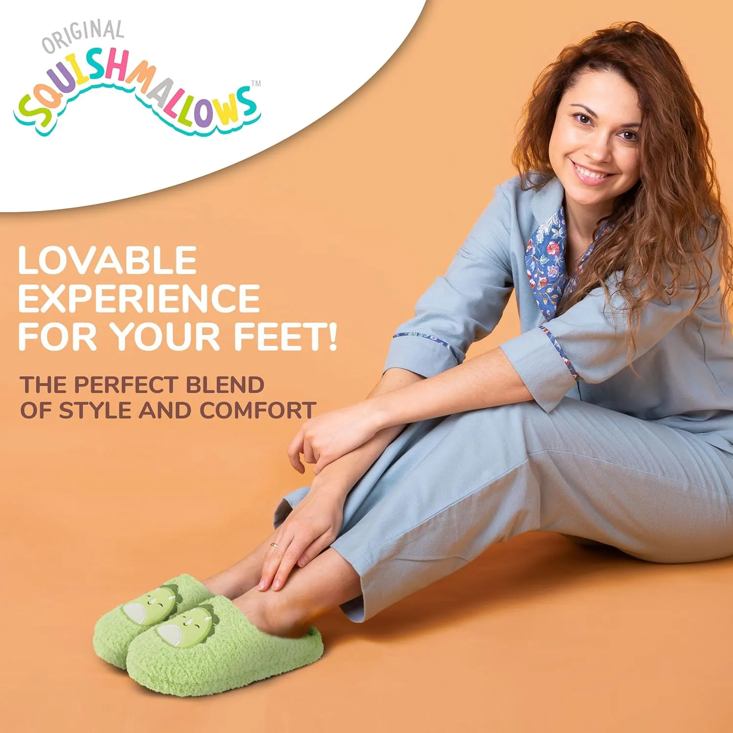 Squishmallows Kids Slippers and Womens Slippers Gifts for Women Extra Cozy Fuzzy House Slippers Slip On
