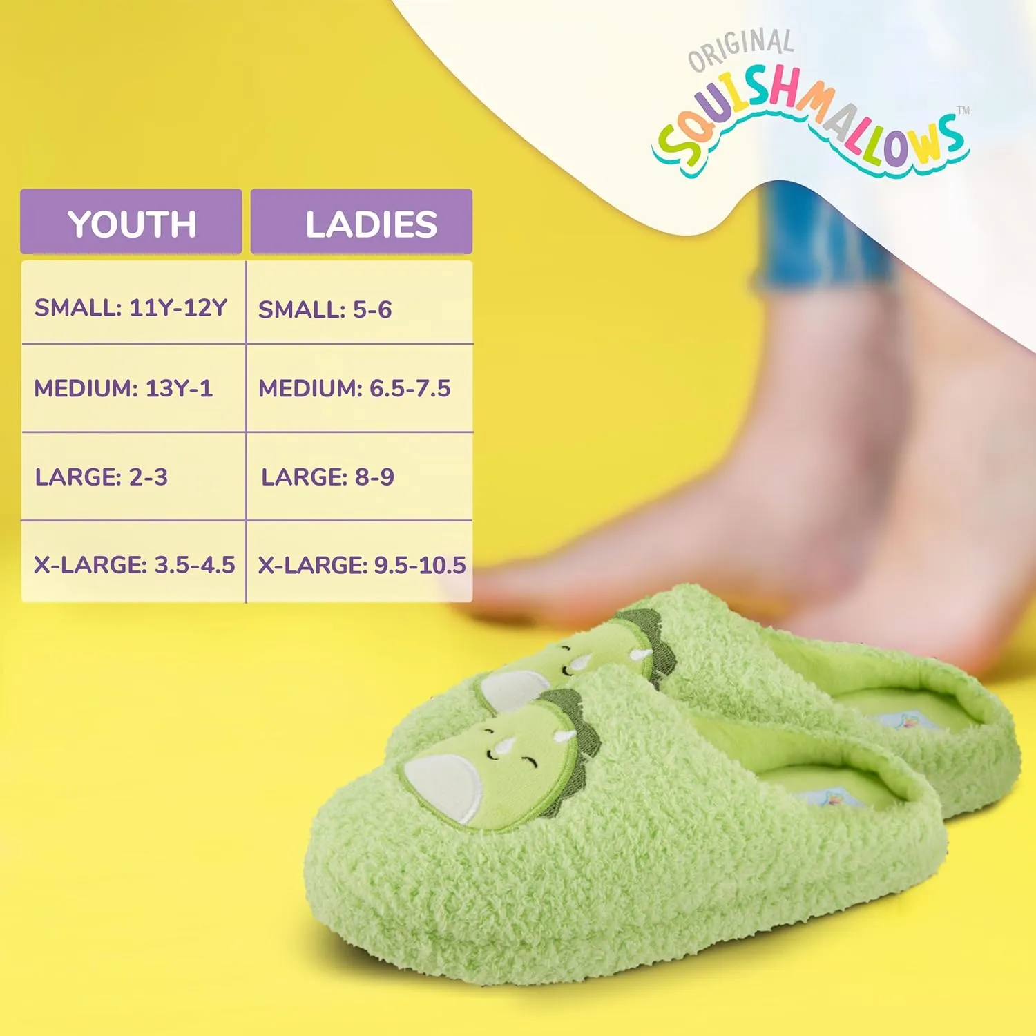 Squishmallows Kids Slippers and Womens Slippers Gifts for Women Extra Cozy Fuzzy House Slippers Slip On