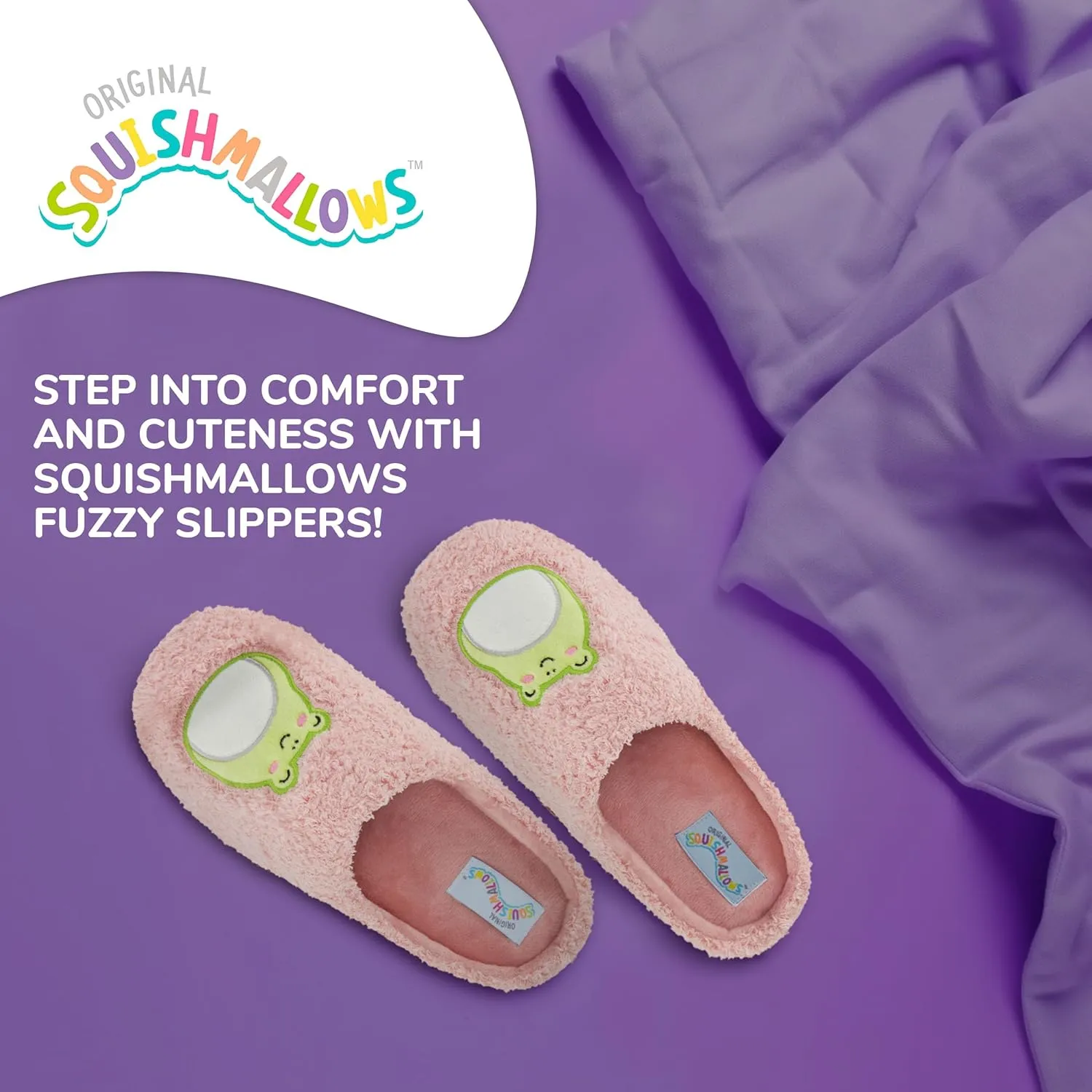 Squishmallows Kids Slippers and Womens Slippers Gifts for Women Extra Cozy Fuzzy House Slippers Slip On