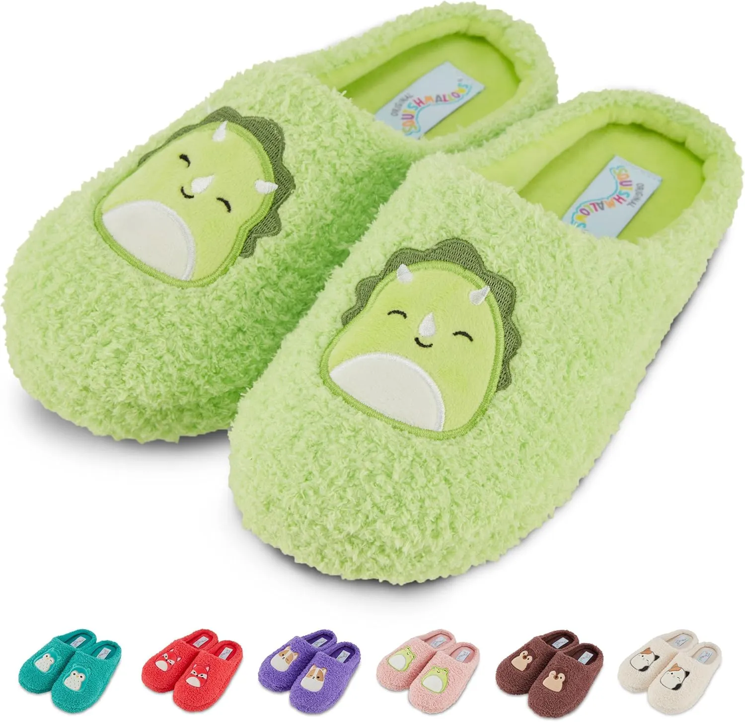 Squishmallows Kids Slippers and Womens Slippers Gifts for Women Extra Cozy Fuzzy House Slippers Slip On