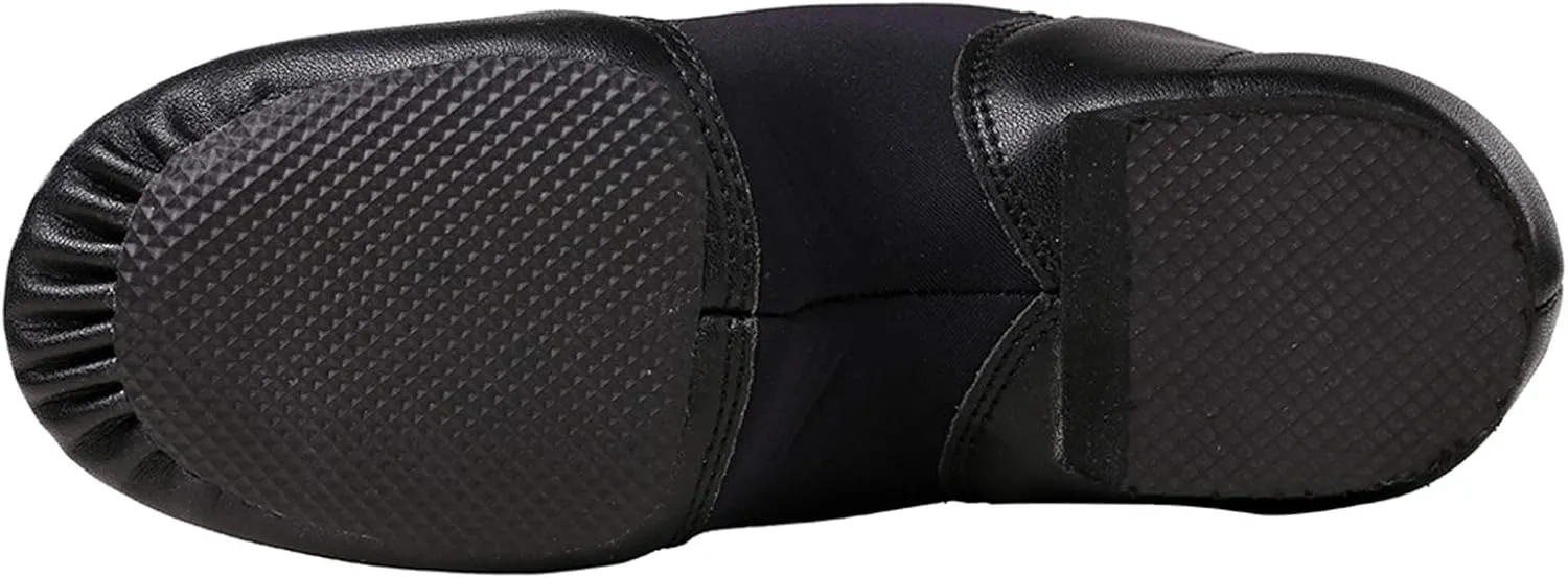 Stelle Jazz Shoes for Girls Boys Leather Unisex Slip-On Dance Shoes (Toddler/Little Kid/Big Kid)