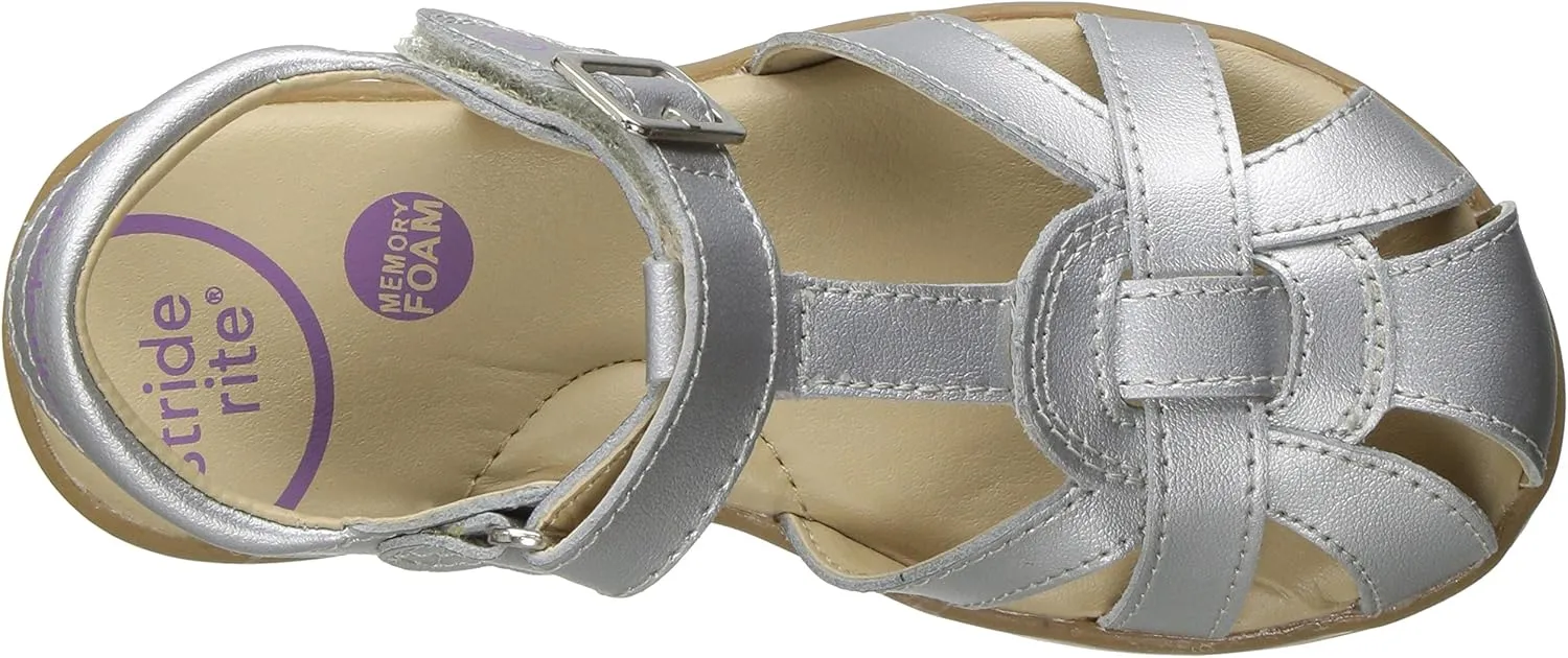 Stride Rite Baby-Girl's Summer Time Sandal (Toddler/Little Kid) Fisherman