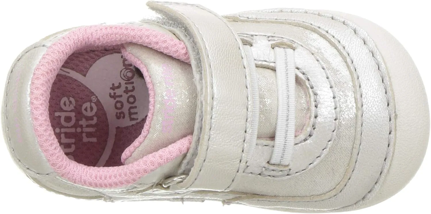 Stride Rite Soft Motion Baby and Toddler Girls Jazzy Casual Sneaker