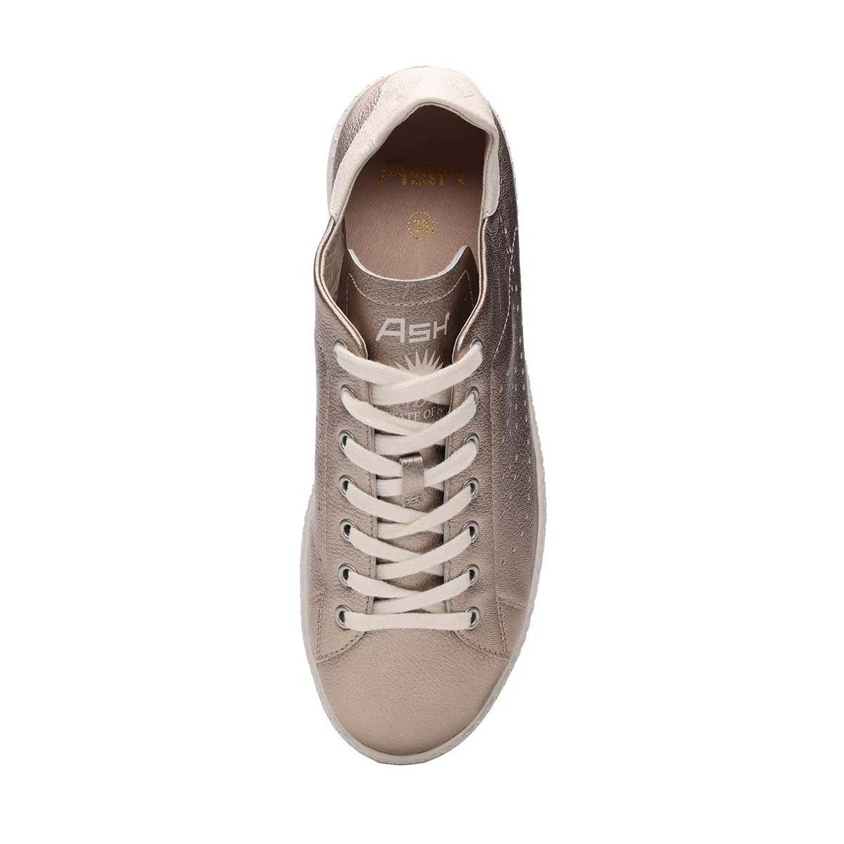 Super Metallic Leather Sneaker
