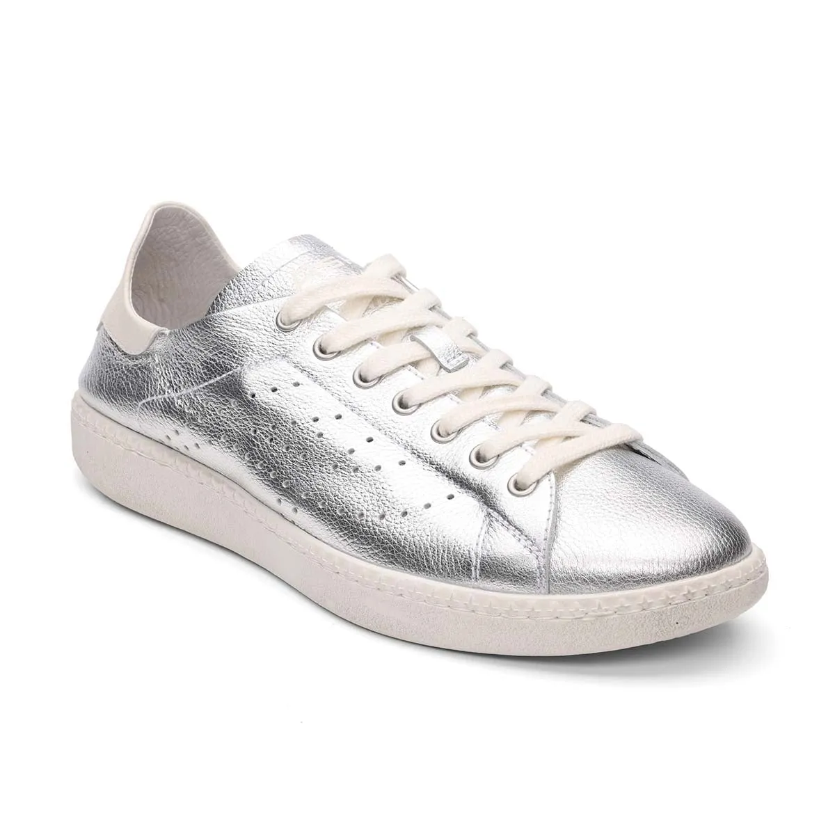 Super Metallic Leather Sneaker