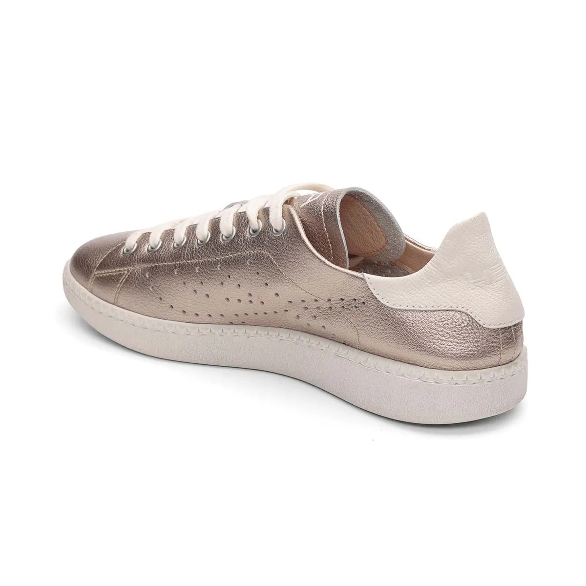 Super Metallic Leather Sneaker