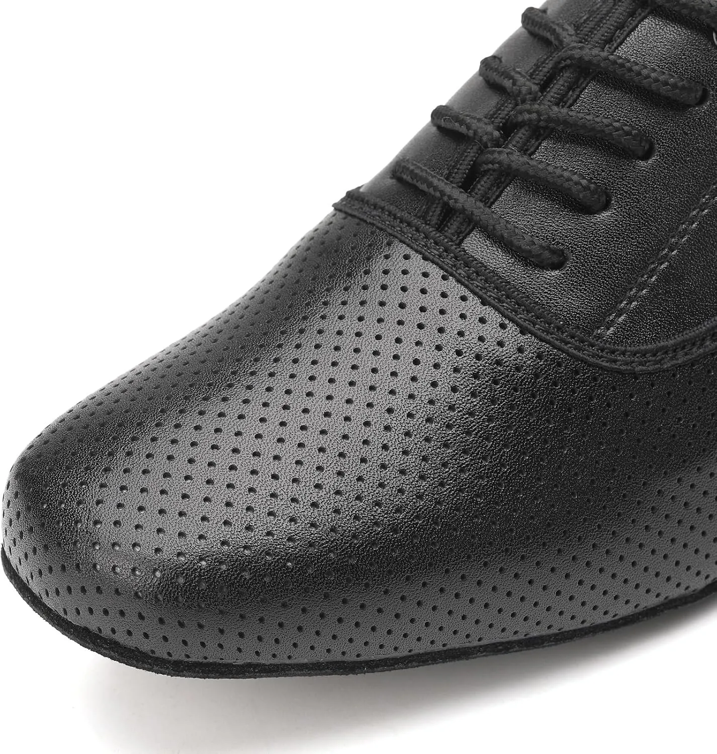 SWDZM Mens Latin Ballroom Dance Shoes Breathable Lace-up Salsa Tango Waltz Character Practice Dancing Shoes Men