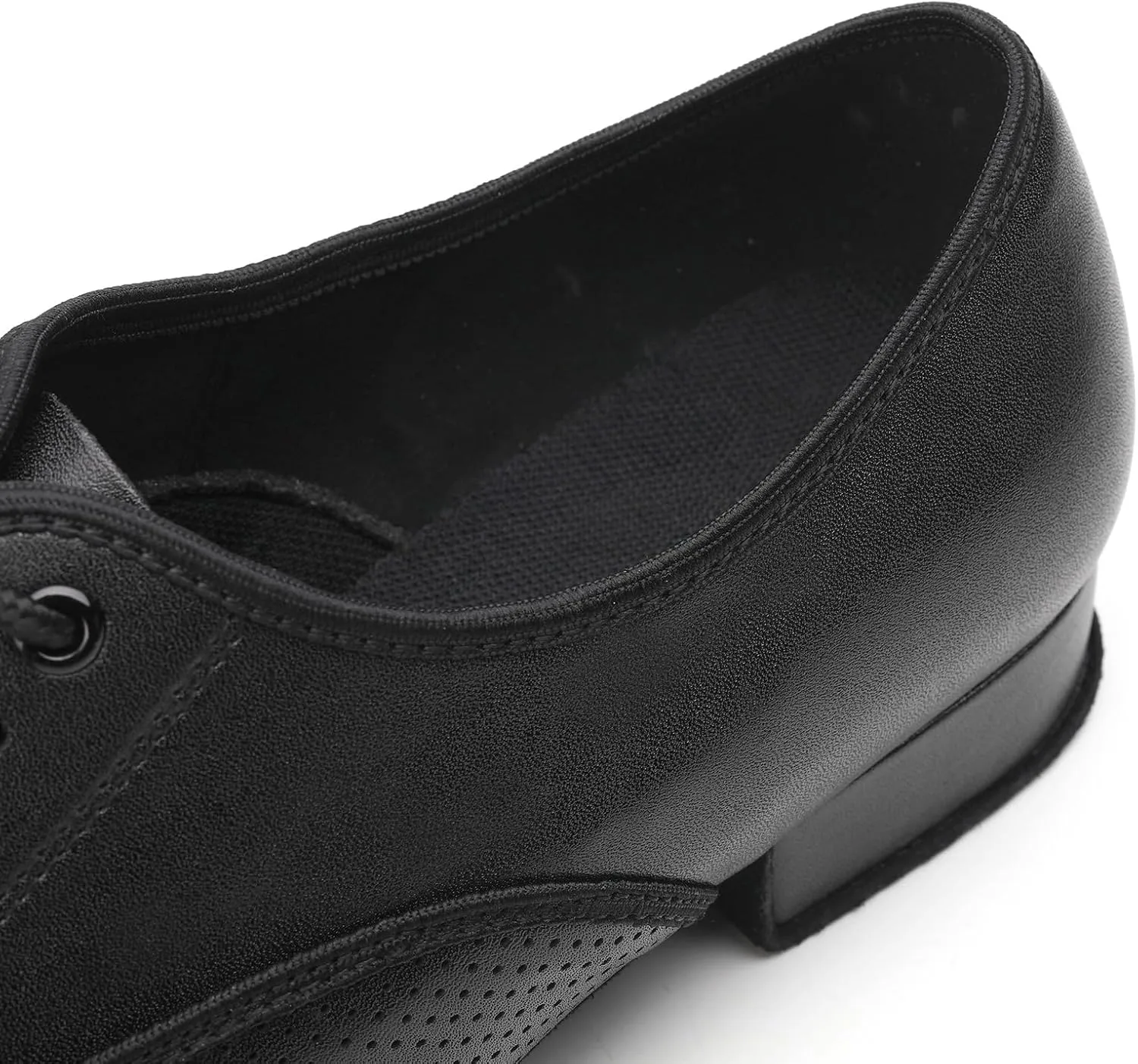 SWDZM Mens Latin Ballroom Dance Shoes Breathable Lace-up Salsa Tango Waltz Character Practice Dancing Shoes Men