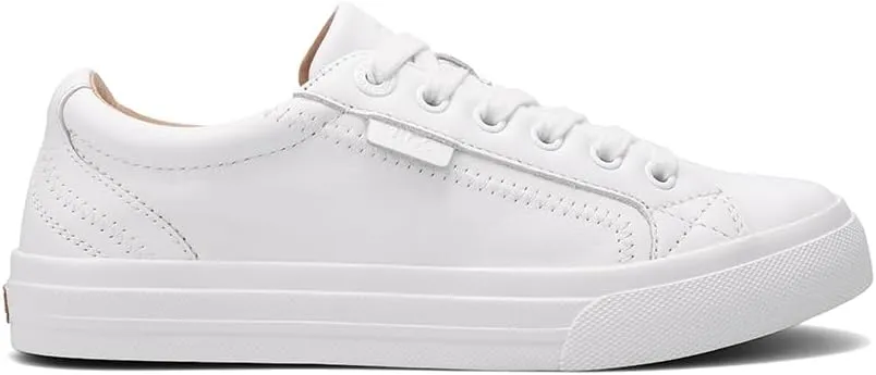 Taos Plim Soul Lux Women's Sneaker - Soft Premium Leather Lace Up Sneakers with All Day Walking Comfort and Support