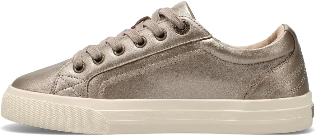 Taos Plim Soul Lux Women's Sneaker - Soft Premium Leather Lace Up Sneakers with All Day Walking Comfort and Support