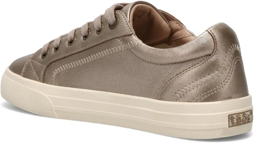 Taos Plim Soul Lux Women's Sneaker - Soft Premium Leather Lace Up Sneakers with All Day Walking Comfort and Support