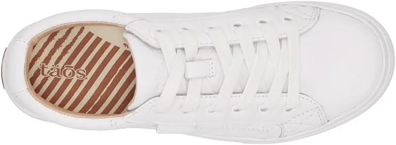 Taos Plim Soul Lux Women's Sneaker - Soft Premium Leather Lace Up Sneakers with All Day Walking Comfort and Support