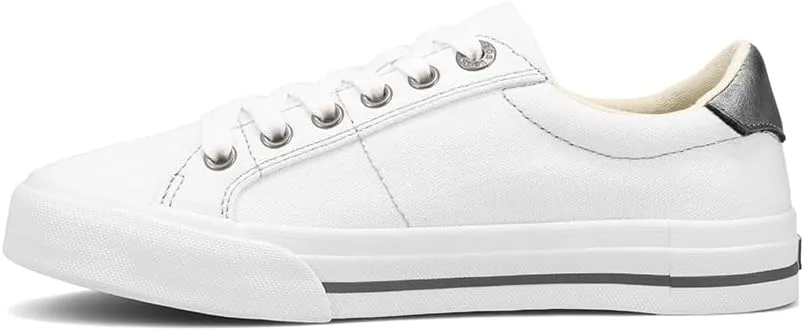 Taos Z Soul Women’s Sneaker - Stylish Platform Sneaker with Removable Footbed, Arch Support, Premium Cushioning, Lace-Up Adjustability, and Easy Access Zipper