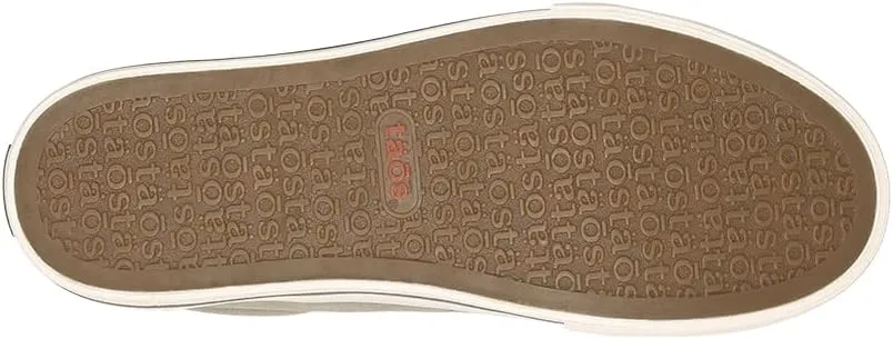 Taos Z Soul Women's Sneaker - Stylish Platform Sneaker with Removable Footbed, Arch Support, Premium Cushioning, Lace-Up Adjustability, and Easy Access Zipper