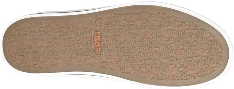 Taos Z Soul Women’s Sneaker - Stylish Platform Sneaker with Removable Footbed, Arch Support, Premium Cushioning, Lace-Up Adjustability, and Easy Access Zipper