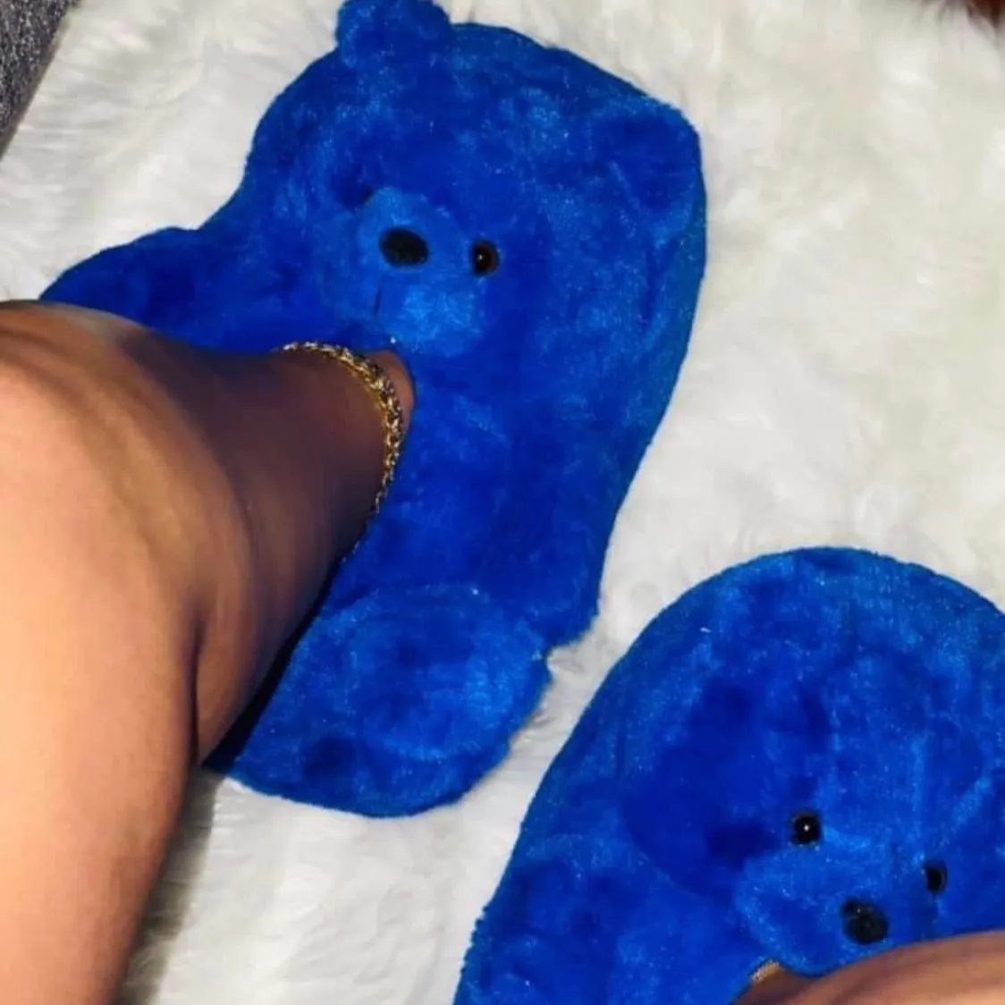Teddy Bear Slippers