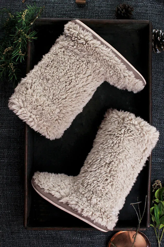 Teddy Slipper Boot