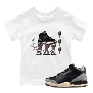 Tees A Ma Trusted reviews Easy-to-use Air Sneaker x SNRT - Jordan Maniere Kids Devil Babies Black 3
