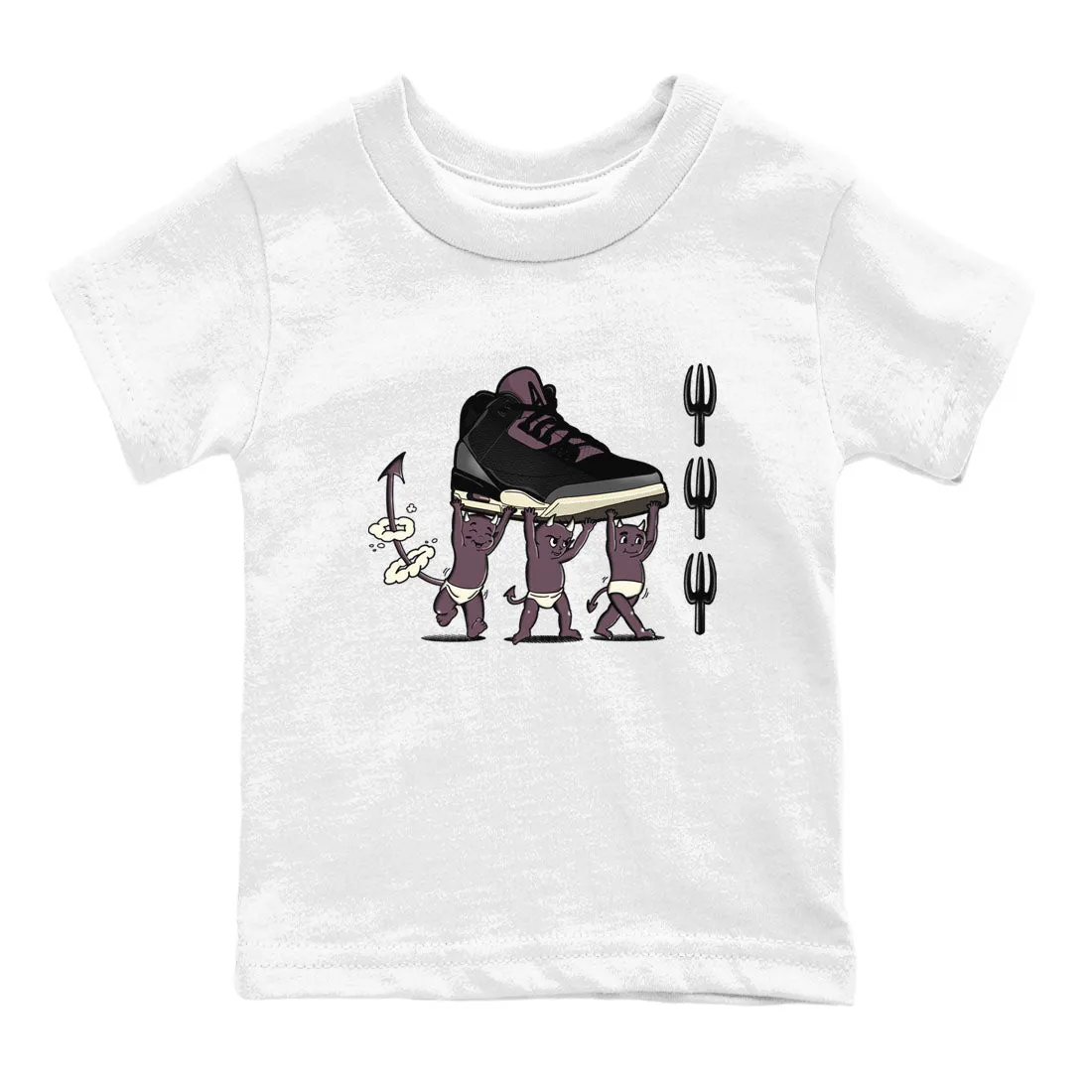 Tees A Ma Trusted reviews Easy-to-use Air Sneaker x SNRT - Jordan Maniere Kids Devil Babies Black 3