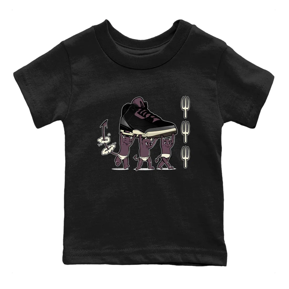Tees A Ma Trusted reviews Easy-to-use Air Sneaker x SNRT - Jordan Maniere Kids Devil Babies Black 3