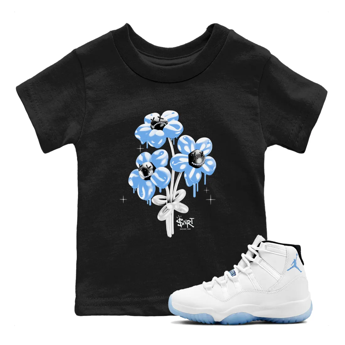 Tees Blue Legend Air Balloon Interactive Sneaker - 11 Jordan Bouquet SNRT Limited-stock deal Kids