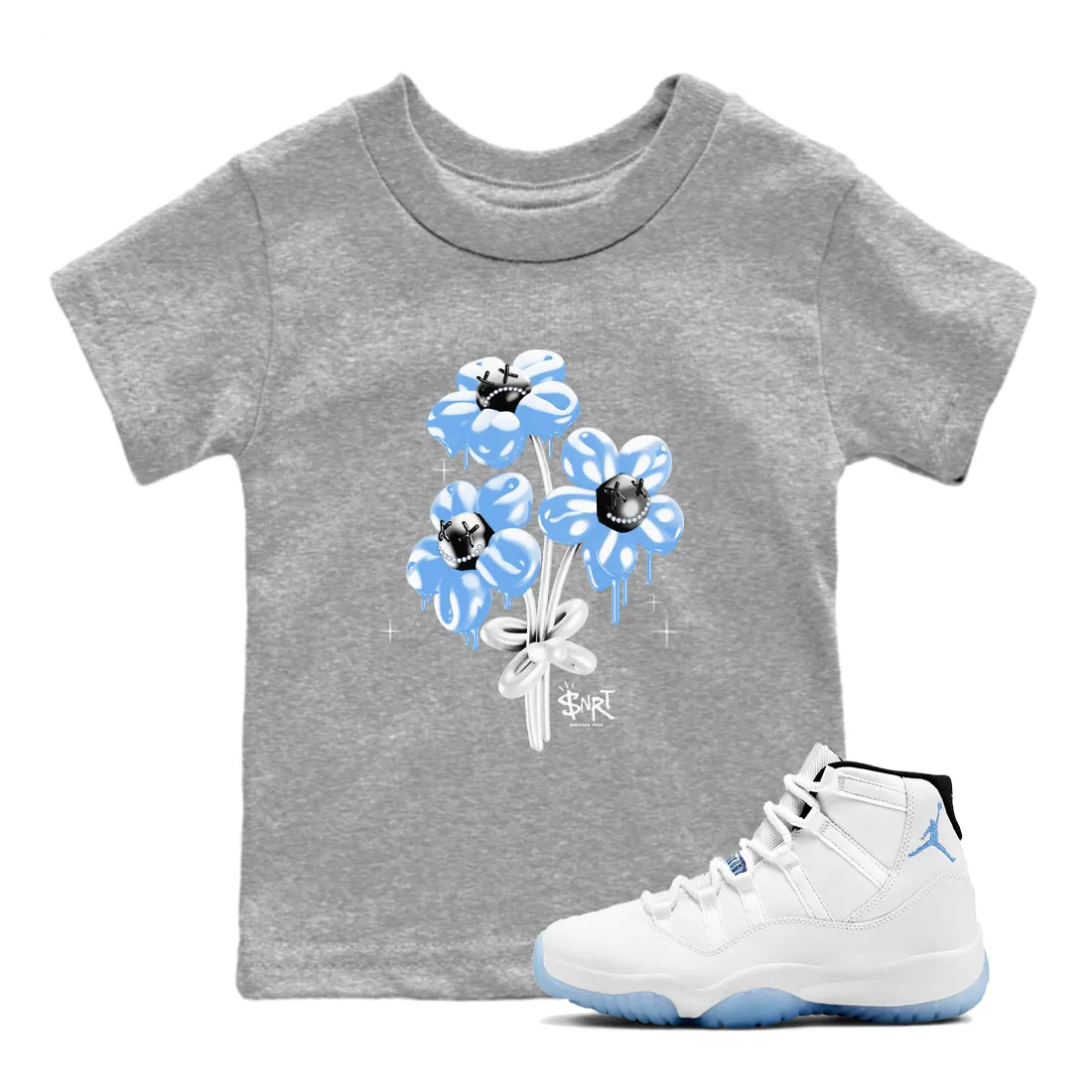 Tees Blue Legend Air Balloon Interactive Sneaker - 11 Jordan Bouquet SNRT Limited-stock deal Kids