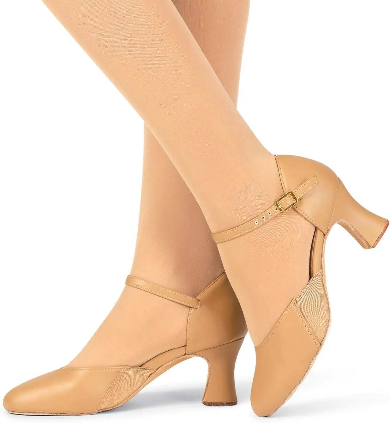 Theatricals Womens EZ Flex 2" Heel Flexible Character Shoe