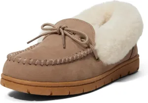 Timberland Women's Gray Peak Shearling Moc Slipper