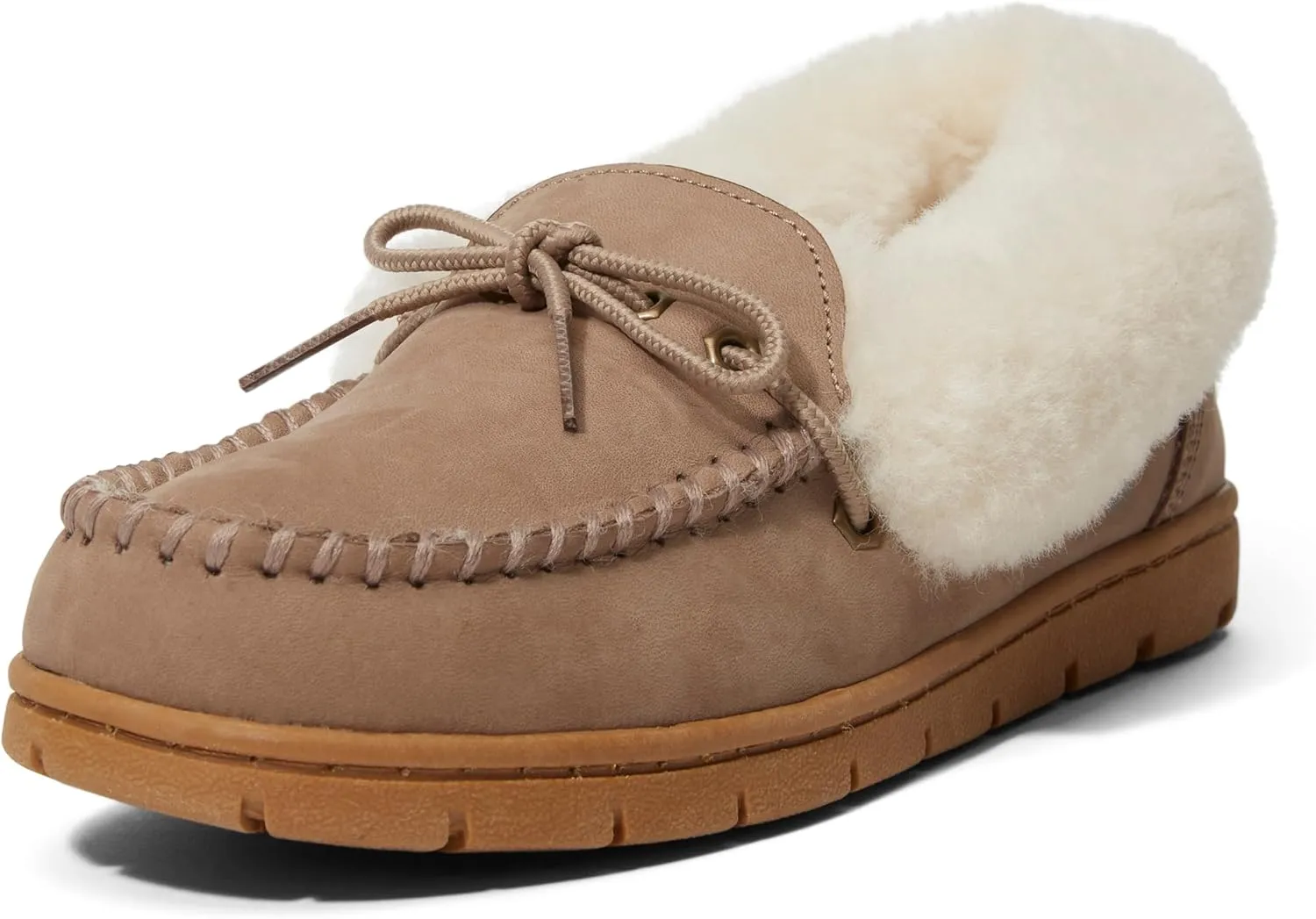 Timberland Women's Gray Peak Shearling Moc Slipper