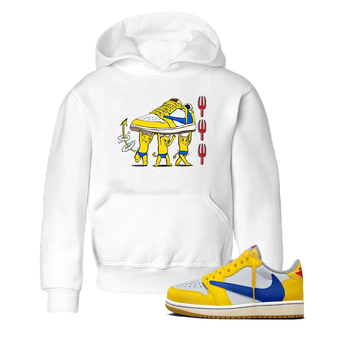 Travis Devil Air Sneaker 1 Tees - Efficient SNRT Babies Kids Jordan Scott Big-value deals Canary