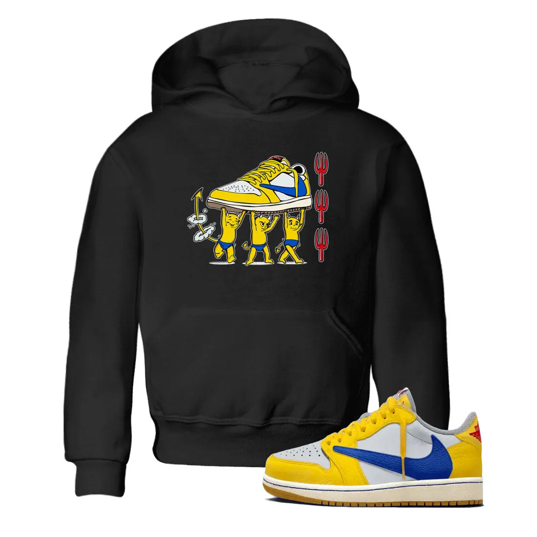 Travis Devil Air Sneaker 1 Tees - Efficient SNRT Babies Kids Jordan Scott Big-value deals Canary