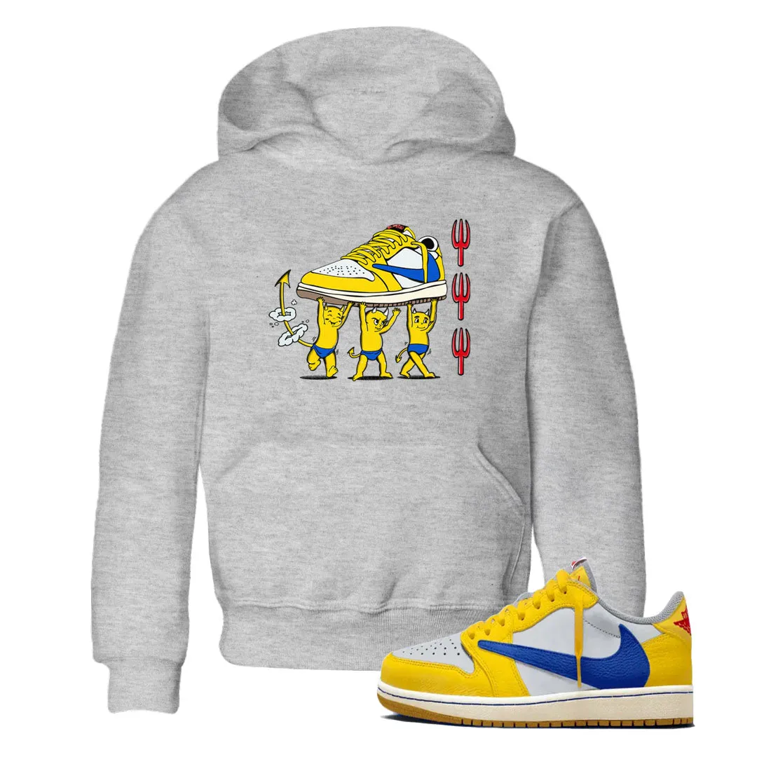 Travis Devil Air Sneaker 1 Tees - Efficient SNRT Babies Kids Jordan Scott Big-value deals Canary