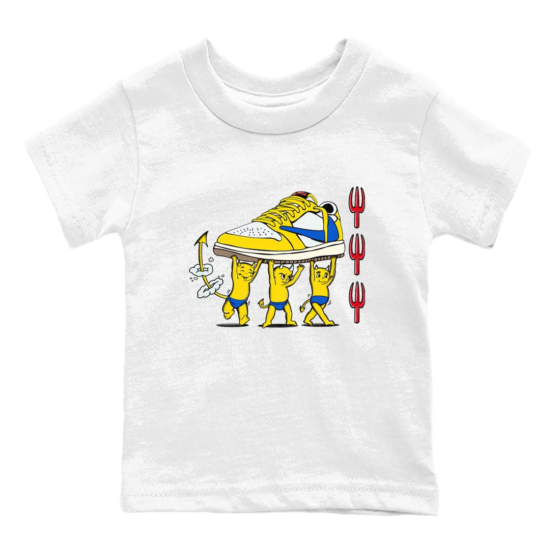 Travis Devil Air Sneaker 1 Tees - Efficient SNRT Babies Kids Jordan Scott Big-value deals Canary